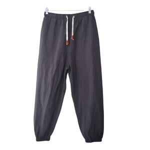 Kidoriman Kireina Pants Joggers Size Small Gray Elastic Waist Pockets Cotton